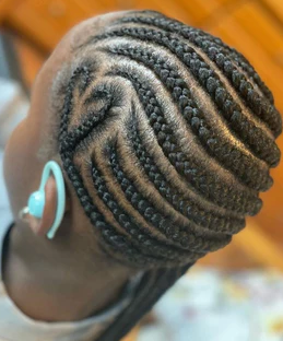 Cornrow - No Ext (11-25 rows)