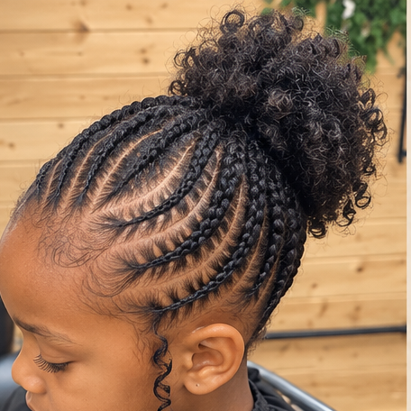 Little Naayyaa Cornrows - Ages 5-12