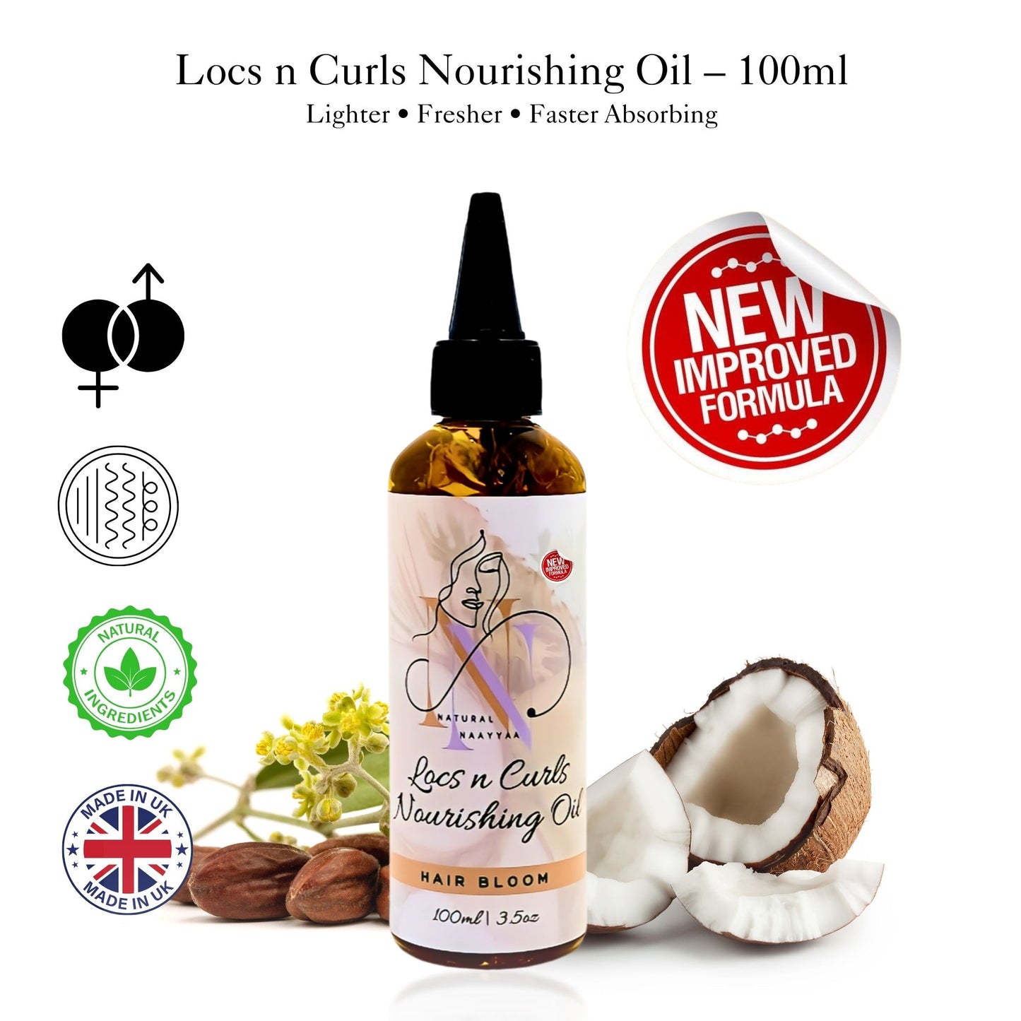 Locs n Curls Nourishing Oil