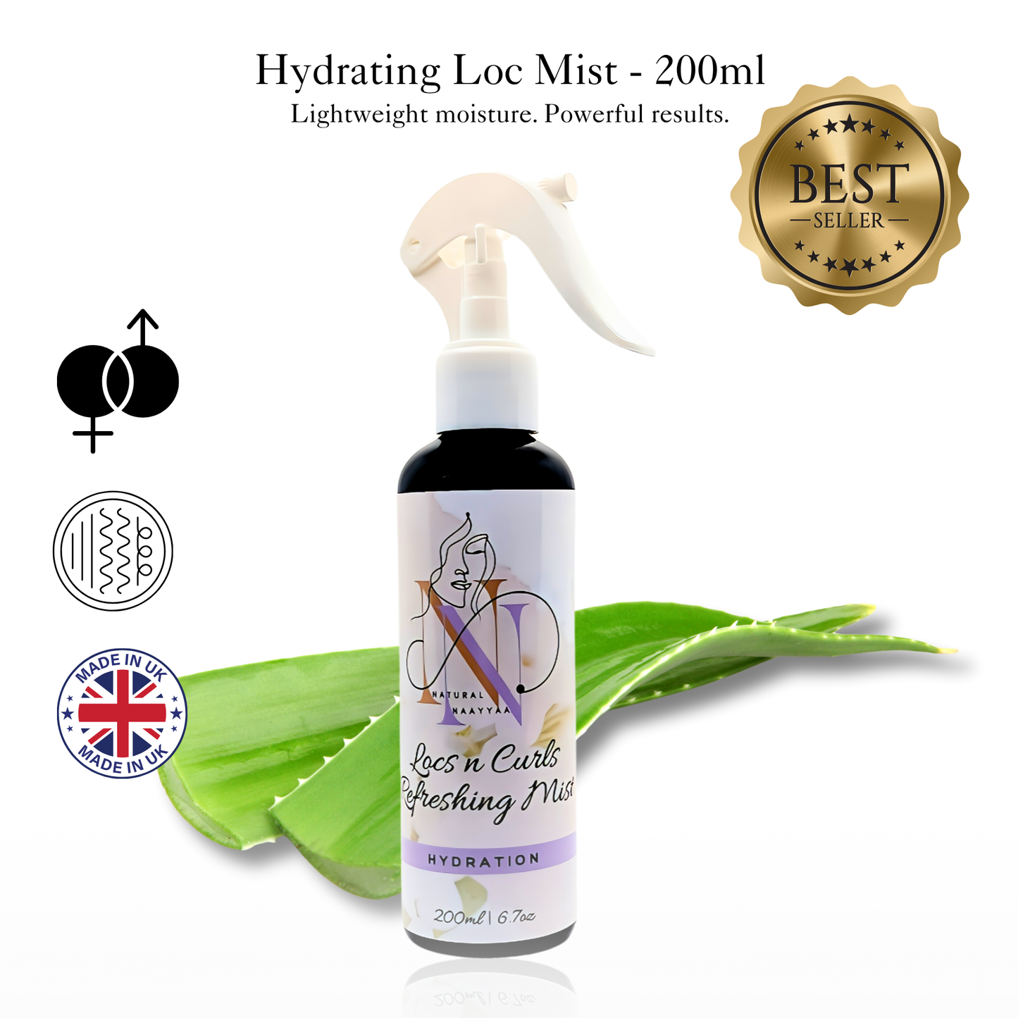 Locs n Curls Refreshing Hair Mist