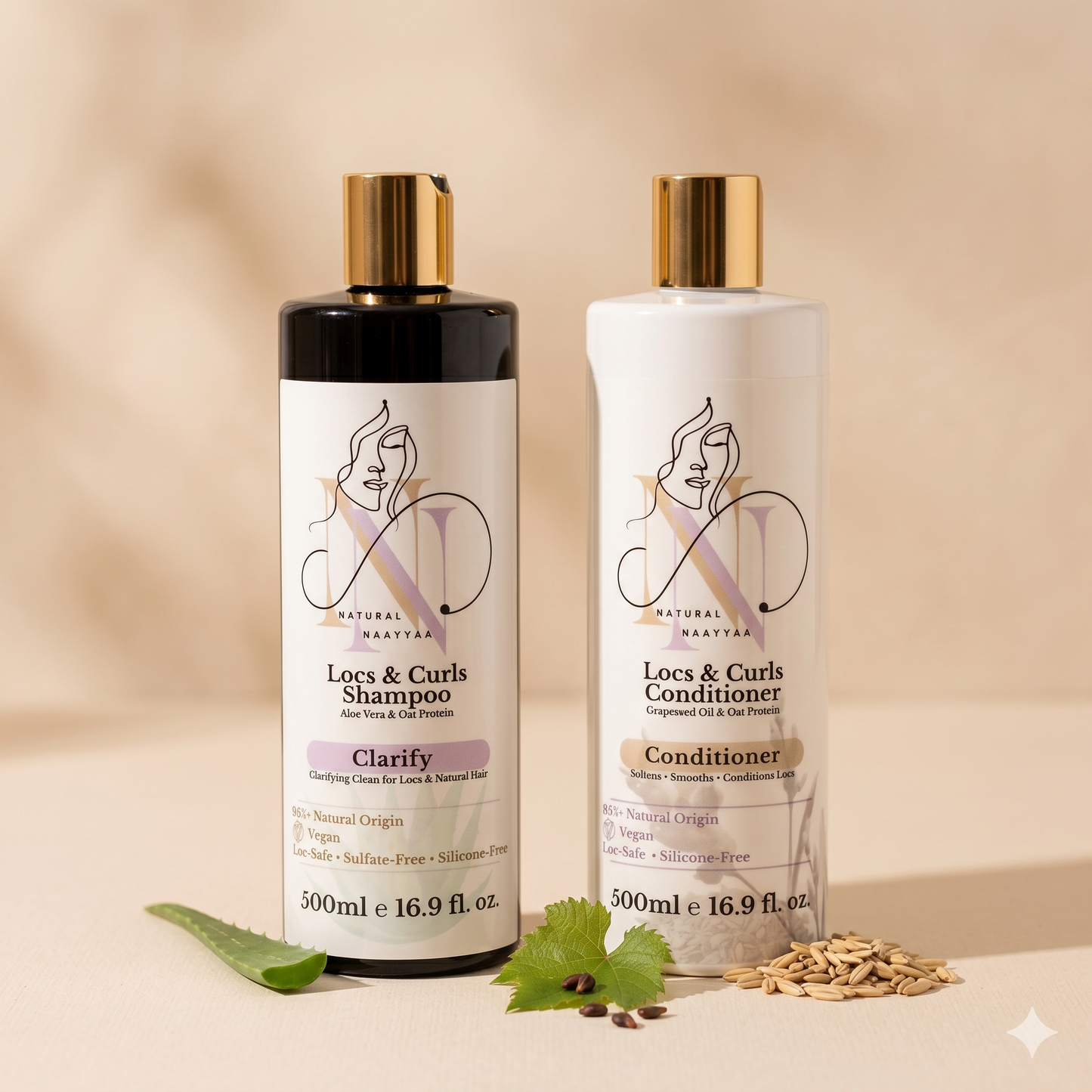 Natural Naayyaa Loc Clarifying Shampoo