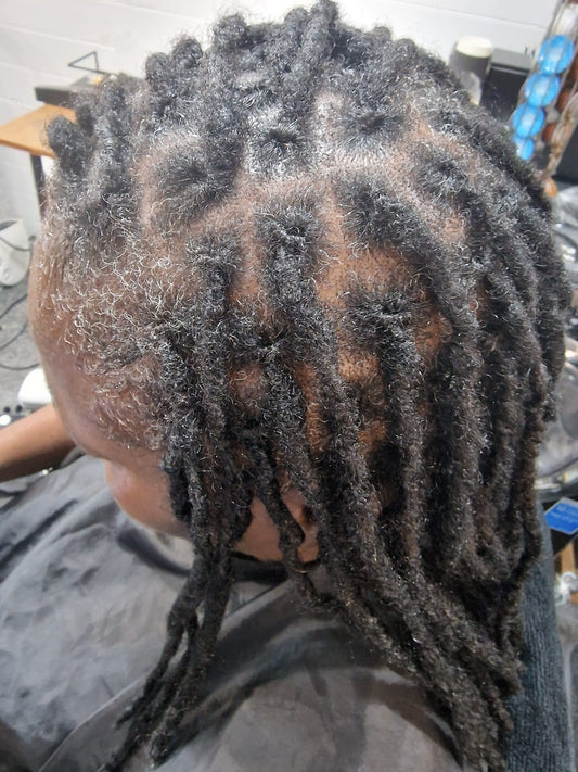 Large Locs Retie/Retwist