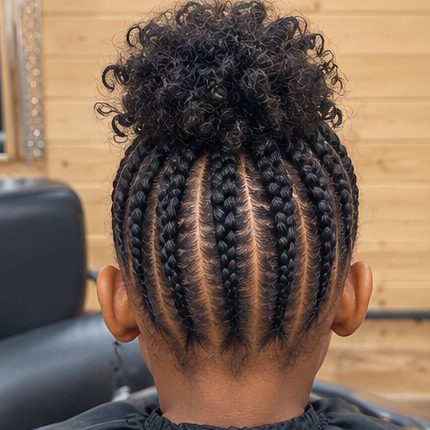 Little Naayyaa Cornrows - Ages 5-12