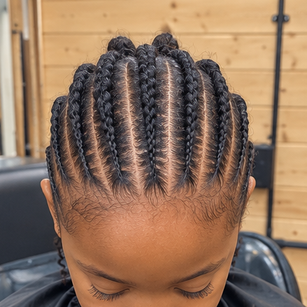 Little Naayyaa Cornrows - Ages 5-12